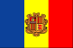Flags of French Speaking countries - Andorra