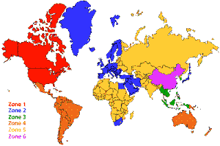 Zones de decodage